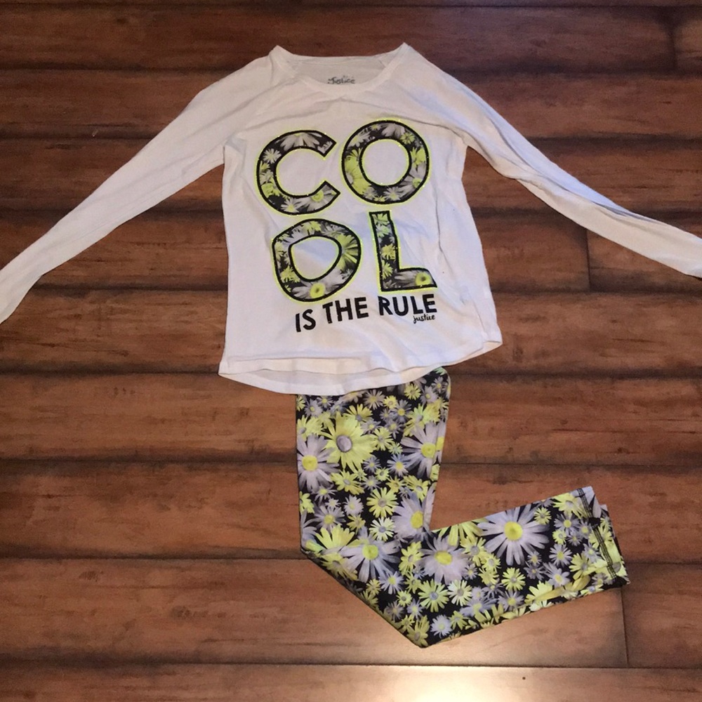 justice 2 piece matching set